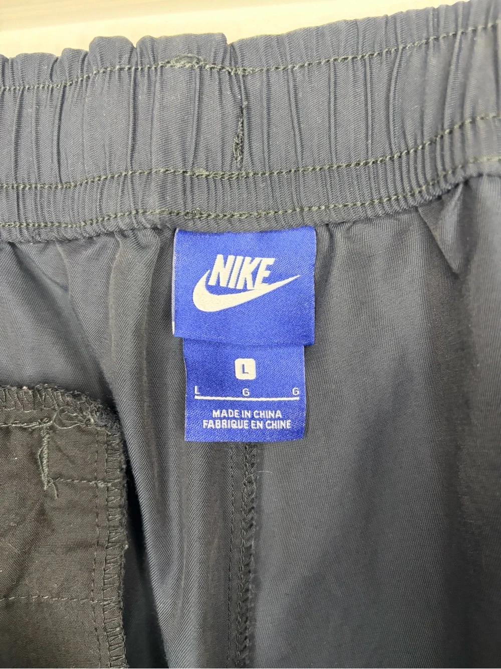 Nike Sportswear Woven Player Joggers Men’s L Black Tapered